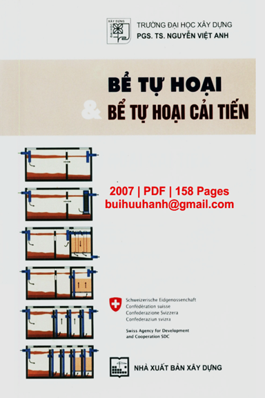 Bể Tự Hoại Và Bể Tự Hoại Cải Tiến (NXB Xây Dựng 2007) - Nguyễn Việt Anh, 158 Trang