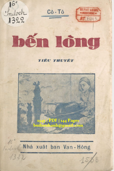 Bến Lòng (NXB Văn Hồng 1945) - Cô Tô, 144 Trang