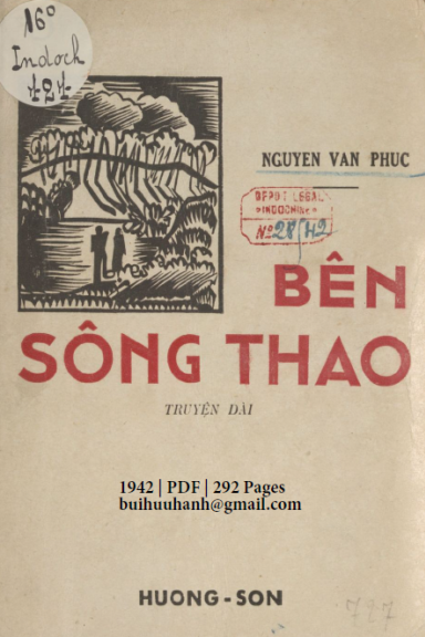 Bên Sông Thao (NXB Hương Sơn 1942) - Nguyễn Văn Phúc, 292 Trang