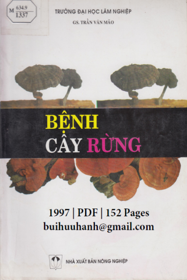 Bệnh Cây Rừng (NXB Nông Nghiệp 1997) - Trần Văn Mão, 151 Trang