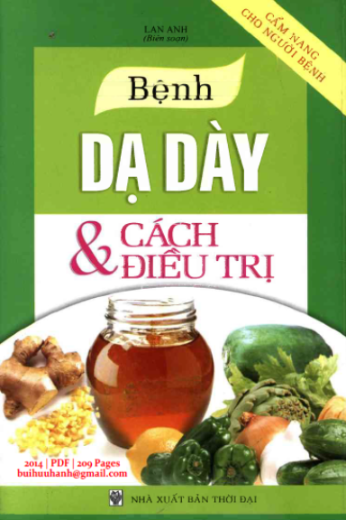 Bệnh Dạ Dày Và Cách Điều Trị (NXB Thời Đại 2014) - Lan Anh, 209 Trang