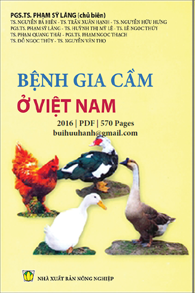 Bệnh Gia Cầm Ở Việt Nam (NXB Nông Nghiệp 2016) - Phạm Sỹ Lăng, 570 Trang