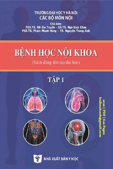 Bệnh Học Nội Khoa Tập 1 (NXB Y Học 2020) - Ngô Quý Châu, 620 Trang