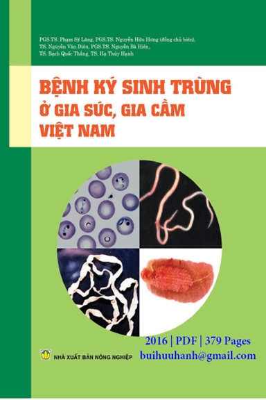 Bệnh Ký Sinh Trùng Ở Gia Súc, Gia Cầm Việt Nam (NXB Nông Nghiệp 2016) - Phạm Sỹ Lăng, 379 Trang