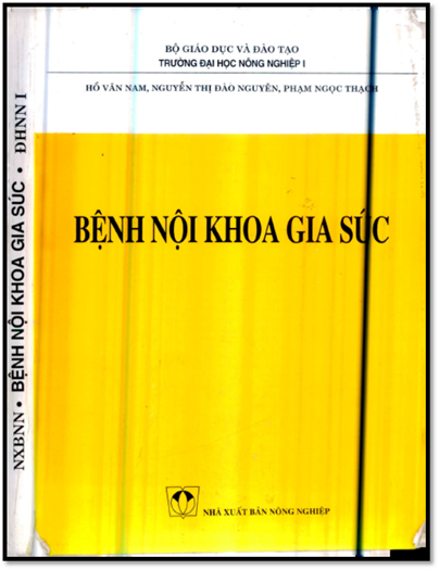 Bệnh Nội Khoa Gia Súc (NXB Nông Nghiệp 1997) - Hồ Văn Nam, 301 Trang
