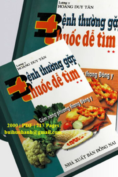 Bệnh Thường Gặp Thuốc Dễ Tìm Tập 2 (NXB Đồng Nai 2000) - Hoàng Duy Tân, 217 Trang