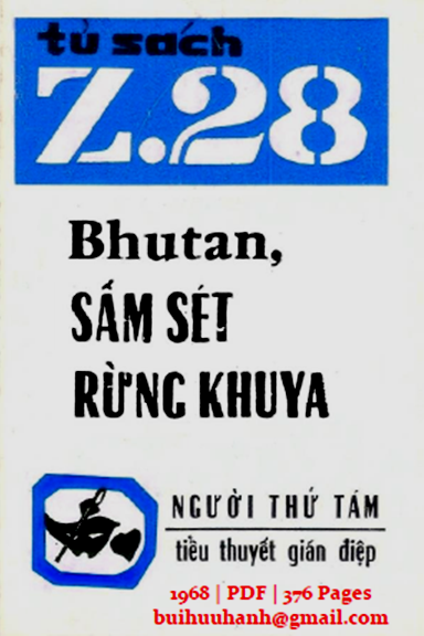Bhutan, Sấm Sét Rừng Khuya (NXB Hành Động 1968) - Người Thứ Tám, 376 Trang
