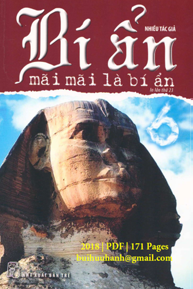 Bí Ẩn Mãi Mãi Là Bí Ẩn Tập 6 (NXB Trẻ 2018) - Nhiều Tác Giả, 171 Trang