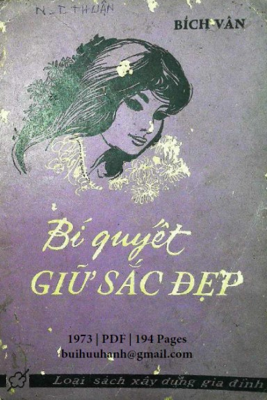 Bí Quyết Giữ Sắc Đẹp (NXB Hoa Tiên 1973) - Bích Vân, 194 Trang
