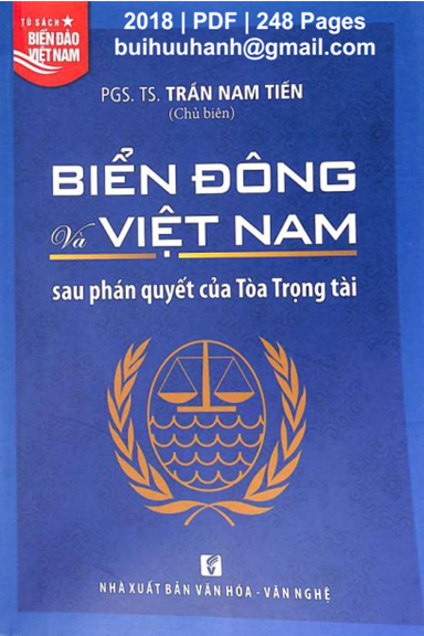 Biển Đông Và Việt Nam Sau Phán Quyết Của Tòa Trọng Tài - Trần Nam Tiến, 248 Trang