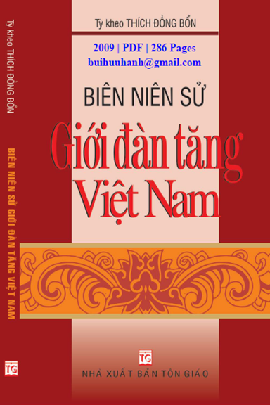 Biên Niên Sử Giới Đàn Tăng Việt Nam (NXB Tôn Giáo 2009) - Thích Đồng Bổn, 286 Trang