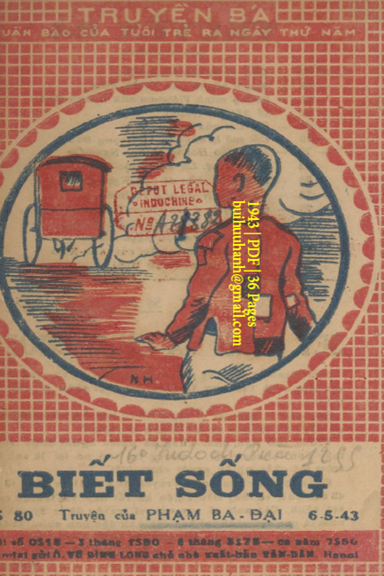Biết Sống (NXB Tân Dân 1943) - Phạm Ba Đại, 36 Trang