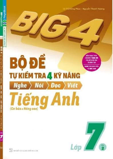 Big 4 Lớp 7 Tập 2 (NXB Đại Học Quốc Gia 2018) - Lê Thị Hồng Phúc, 152 Trang