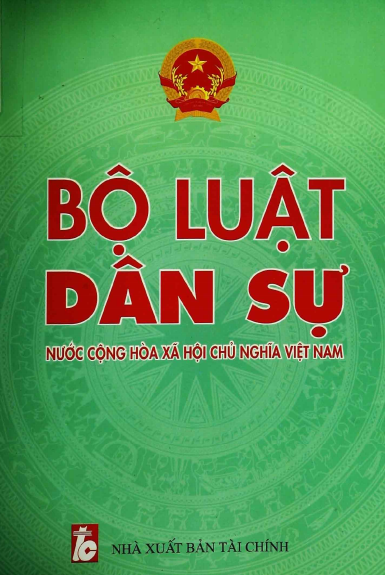 Bộ Luật Dân Sự Nước Cộng Hòa Xã Hội Chủ Nghĩa Việt Nam Năm 2005 - Nhiều Tác Giả, 345 Trang