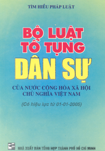 Bộ Luật Tố Tụng Dân Sự Của Nước Cộng Hòa Xã Hội Chủ Nghĩa Việt Nam - Quốc Cường, 273 Trang