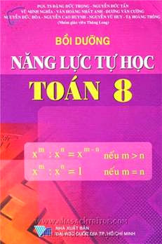 Bồi Dưỡng Năng Lực Tự Học Toán 8 (NXB Đại Học Quốc Gia 2009) - Đặng Đức Trọng, 220 Trang