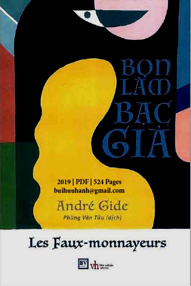 Bọn Làm Bạc Giả (NXB Văn Học 2019) - André Gide, 524 Trang