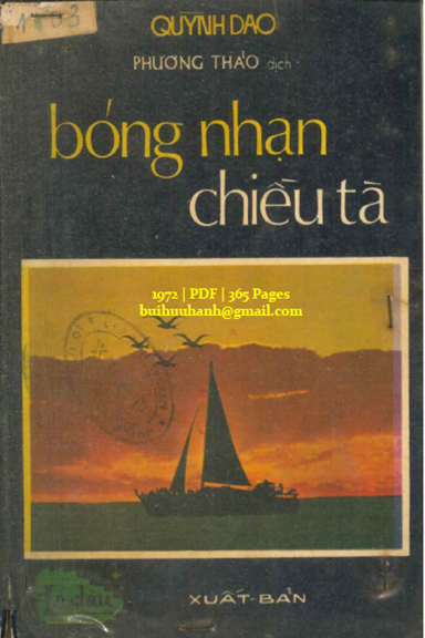Bóng Nhạn Chiều Tà (NXB Lá Dâu 1972) - Quỳnh Dao, 365 Trang