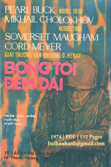Bóng Tối Đêm Dài (NXB Trẻ 1974) - Mikhail Choloklov, 132 Trang