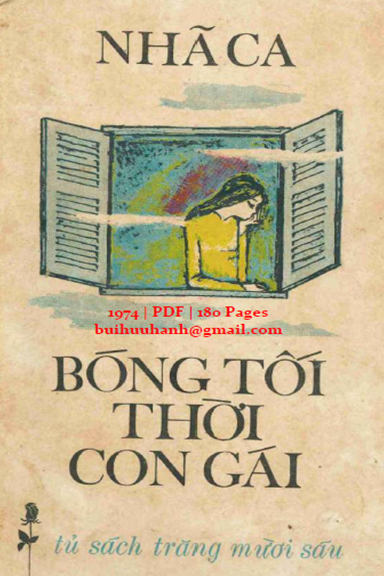 Bóng Tối Thời Con Gái (NXB Thương Yêu 1974) - Nhã Ca, 180 Trang