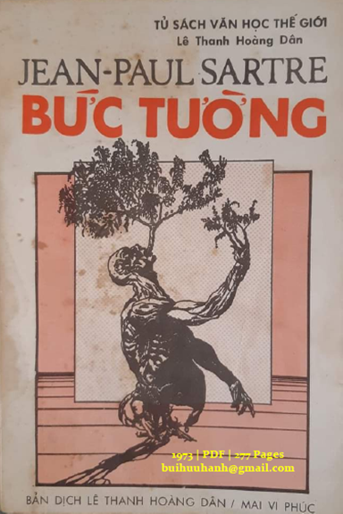 Bức Tường (NXB Trẻ 1973) - Jean Paul Sartre, 277 Trang