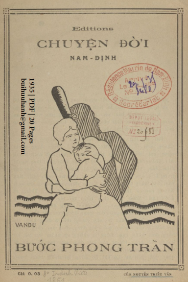 Bước Phong Trần (NXB Trường Phát 1935) - Nguyễn Thiếu Văn, 20 Trang