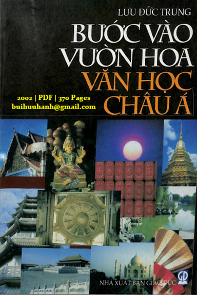 Bước Vào Vườn Hoa Văn Học Châu Á (NXB Giáo Dục 2002) - Lưu Đức Trung, 370 Trang