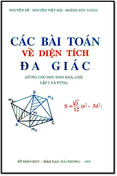 Các Bài Toán Về Diện Tích Đa Giác (NXB Hải Phòng 1992) - Nguyễn Để, 203 Trang