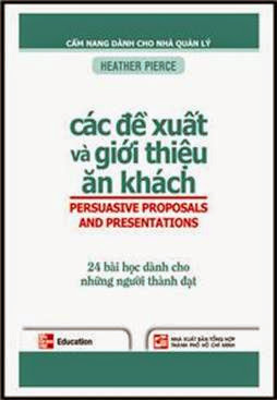 Các Đề Xuất Và Giới Thiệu Ăn Khách (NXB Tổng Hợp 2013) - Heather Pierce, 75 Trang