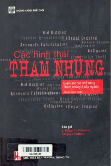 Các Hình Thái Tham Nhũng (NXB Văn Hóa Thông Tin 2008) - Campos J. Edgardo, 638 Trang
