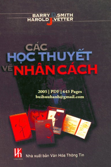 Các Học Thuyết Về Nhân Cách (NXB Văn Hóa Thông Tin 2005) - Barry Smith, 643 Trang