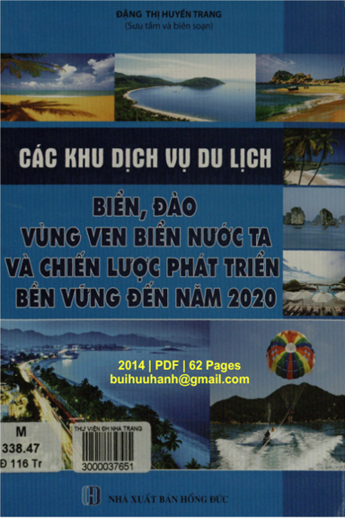 Các Khu Dịch Vụ Du Lịch Biển, Đảo Vùng Ven Biển Nước Ta Và Chiến Lược Phát Triển Bền Vững Năm 2020