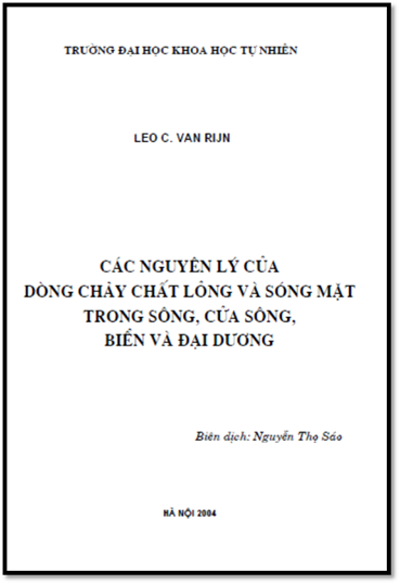 Các Nguyên Lý Của Dòng Chảy Chất Lỏng Và Sóng Mặt Trong Sông, Cửa Sông, Biển Và Đại Dương