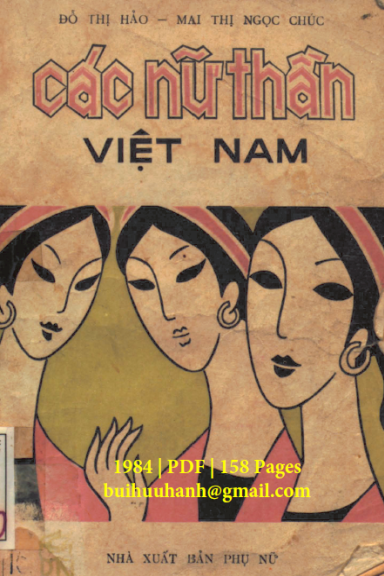 Các Nữ Thần Việt Nam (NXB Phụ Nữ 1984) - Đỗ Thị Hảo, 158 Trang