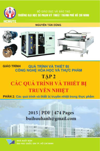 Các Quá Trình Và Thiết Bị Truyền Nhiệt Phần 2 (NXB Đại Học Quốc Gia 2015) - Nguyễn Tấn Dũng