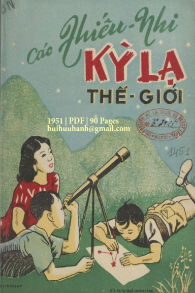 Các Thiếu Nhi Kỳ Lạ Thế Giới (NXB Nam Sơn 1951) - Vũ Ngọc Thuân, 90 Trang