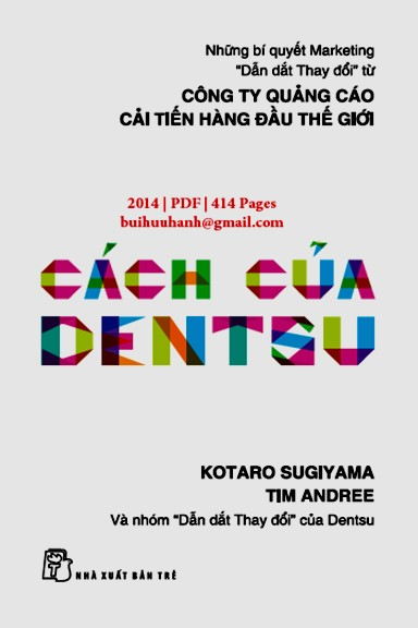 Cách Của Dentsu (NXB Trẻ 2014) - Kotaro Sugiyama, 414 Trang