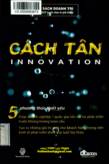 Cách Tân (NXB Thời Đại 2013) - Curtis R. Carlson, 377 Trang