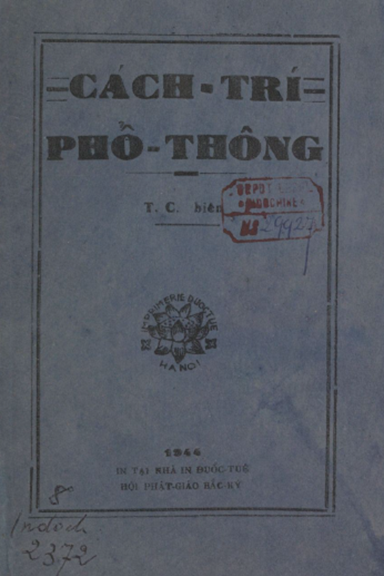Cách Trí Phổ Thông (NXB Đuốc Tuệ 1944) - T. C. Biên, 50 Trang