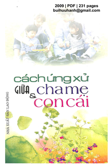Cách Ứng Xử Giữa Cha Mẹ Và Con Cái (NXB Lao Động 2009) - Thùy Trang, 231 Trang