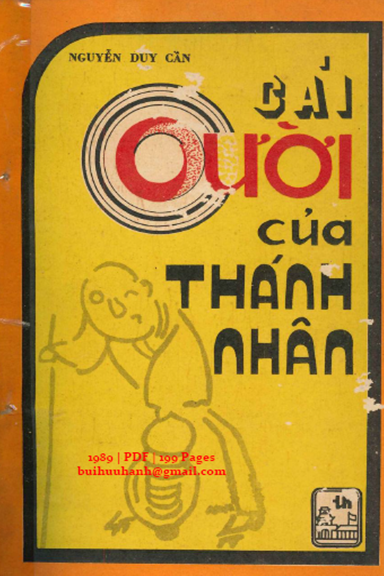 Cái Cười Của Thánh Nhân (NXB Thuận Hóa 1989) - Nguyễn Duy Cần, 199 Trang