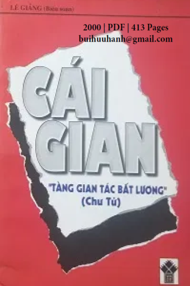 Cái Gian (NXB Văn Hóa Dân Tộc 2000) - Lê Giảng, 413 Trang