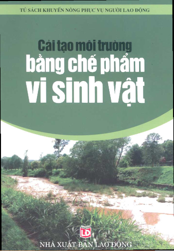 Cải Tạo Môi Trường Bằng Chế Phẩm Vi Sinh Vật (NXB Lao Động 2006) - Chu Thị Thơm, 134 Trang
