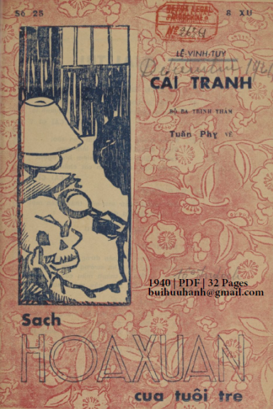 Cái Tranh (NXB Minh Tâm 1940) - Lê Vĩnh Tuy, 32 Trang