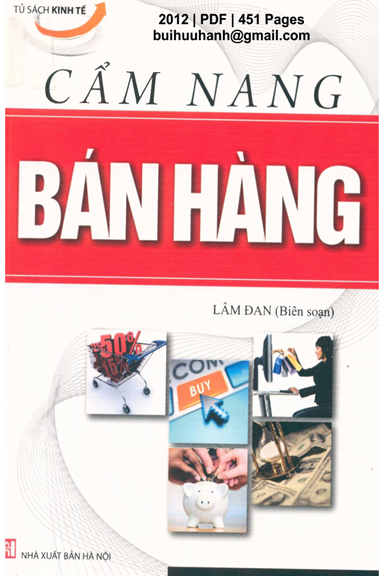 Cẩm Nang Bán Hàng (NXB Hà Nội 2012) - Lâm Đan, 451 Trang