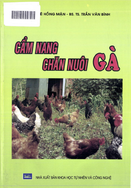 Cẩm Nang Chăn Nuôi Gà (NXB Khoa Học Tự Nhiên Và Công Nghệ 2009) - Lê Hồng Mận, 181 Trang