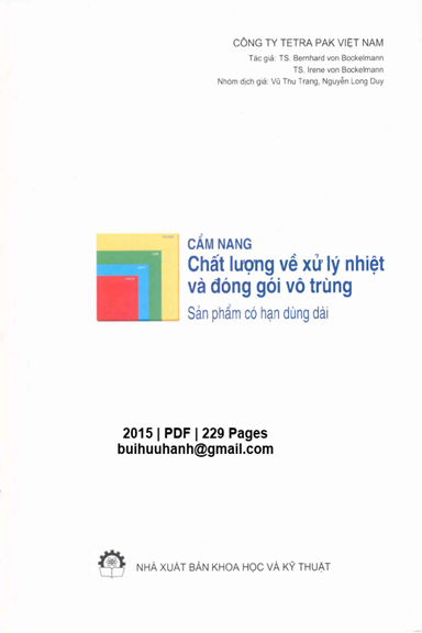Cẩm Nang Chất Lượng Về Xử Lý Nhiệt Và Đóng Gói Vô Trùng - Bernhard von Bockelmann, 229 Trang