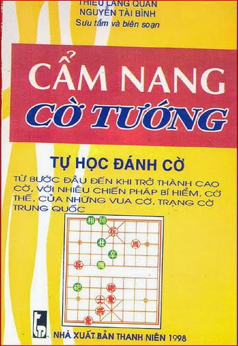 Cẩm Nang Cờ Tướng-Tự Học Đánh Cờ (NXB Thanh Niên 1998) - Thiếu Lăng Quân, 365 Trang