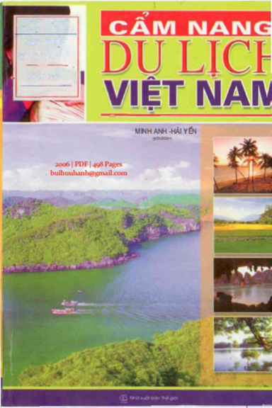 Cẩm Nang Du Lịch Việt Nam (NXB Thế Giới 2006) - Minh Anh, 498 Trang