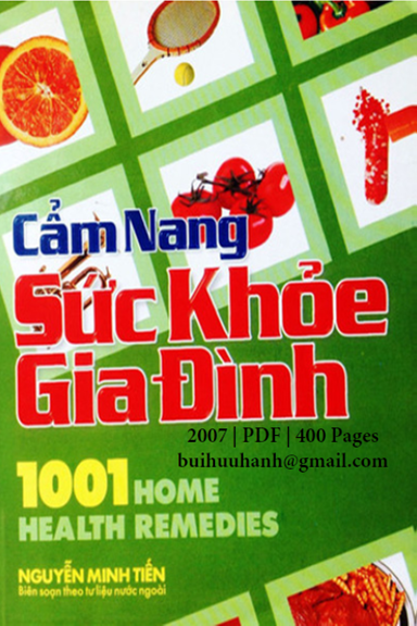 Cẩm Nang Sức Khỏe Gia Đình (NXB Y Học 2007) - Nguyễn Minh Tiến, 400 Trang
